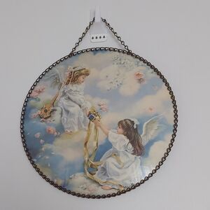 Angelic Harmony Wall Art with Chain